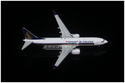 1:400 JC Wings SINGAPORE AIRLINES BOEING 737 MAX 8 Passenger Plane Diecast Model