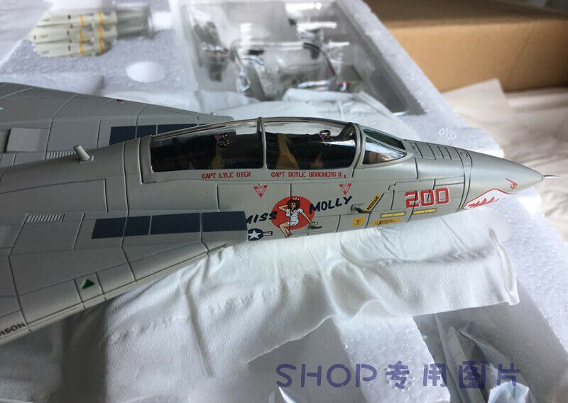 1:72 HM Grumman F-14A Tomcat "Miss Molly" USS Carl Vinson Fighter Diecast Model