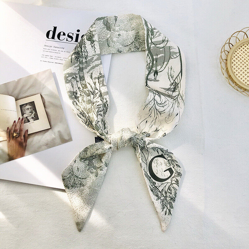 Handbag Handle Ribbon Scarf Band Hair Head Neck Neckerchief Retro Hair Ribbons