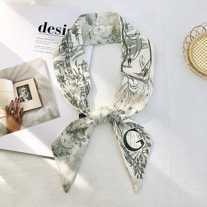 Handbag Handle Ribbon Scarf Band Hair Head Neck Neckerchief Retro Hair Ribbons