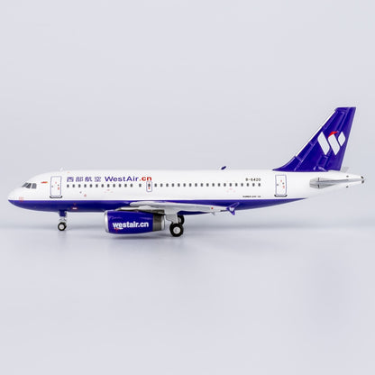 1:400 NGmodels West Air Airbus A319 Passenger Airplane Diecast Model