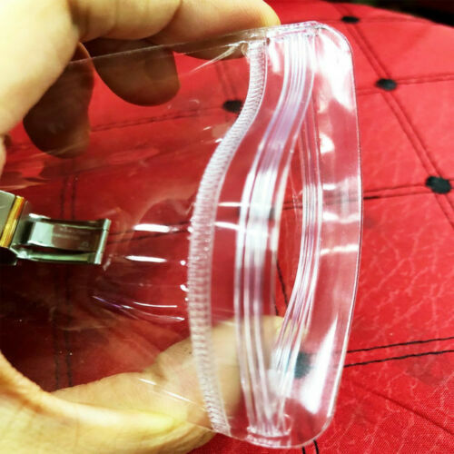 Pack of 100 PVC Plastic Bags Storing Watches Pouch Case (Regular Size)