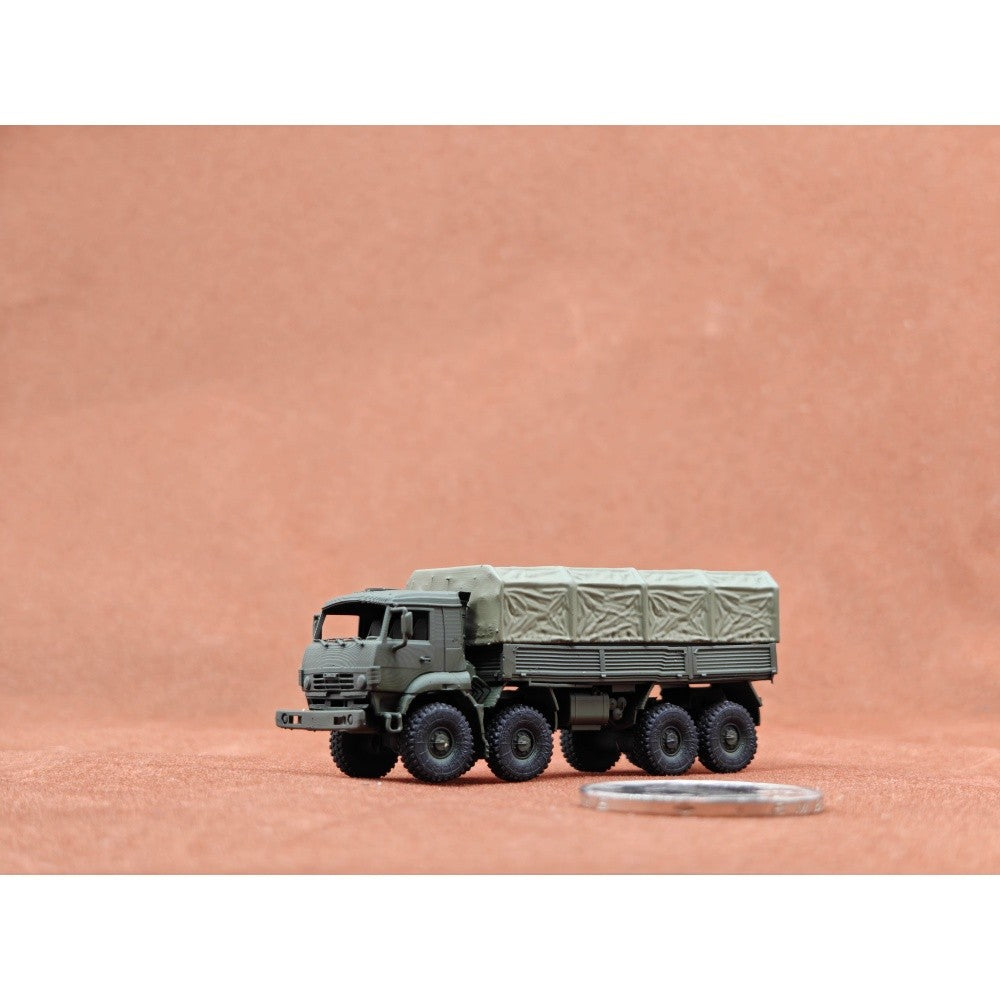1/144 Russian Ural Kamaz Logistics Fuel Tanker Command Vehicle Finished Model