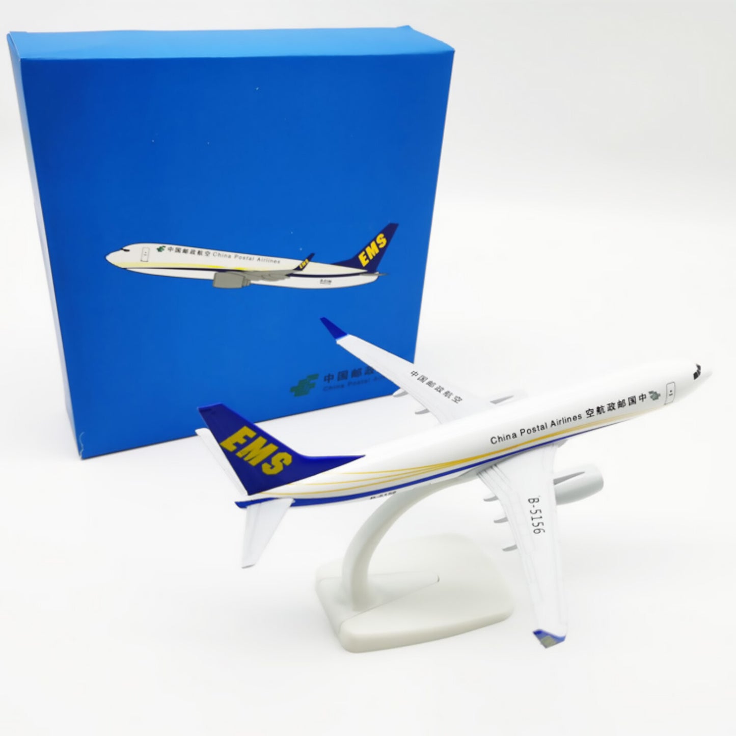 20cm China Postal Airlines B737 Model Airplane Die Cast Model Plane 20 X20 X 9cm