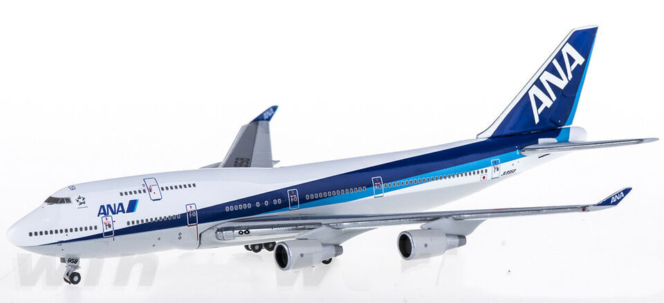 1:500 Hogan ANA BOEING 747-400 Passenger Airplane Diecast Plane Aircraft Model