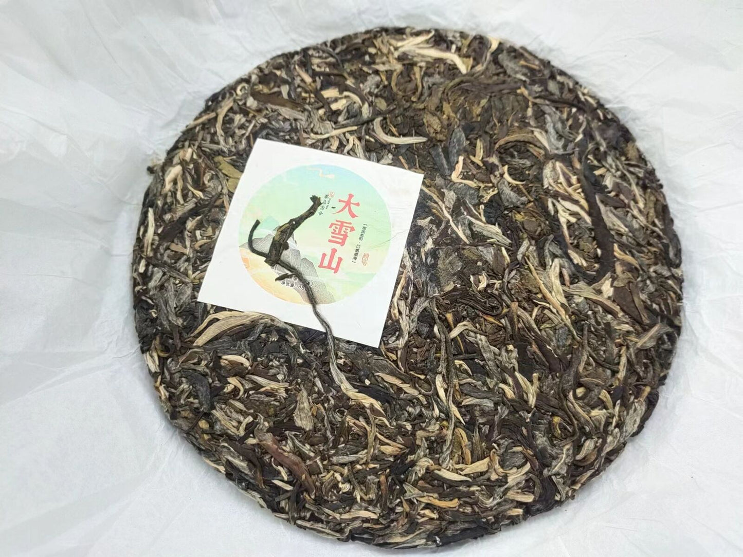 Yunnan Tea Mengku Daxueshan Raw Puerh Tea 357g Cake Tea