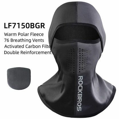 Cycling Face Mask Winter Climbing Hiking Fleece Thermal Windproof Balaclava Hat