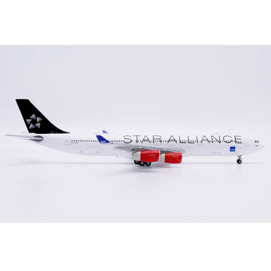 1:400 JC Wings SAS Airbus A340-300 Passenger Plane Diecast Aircraft Model