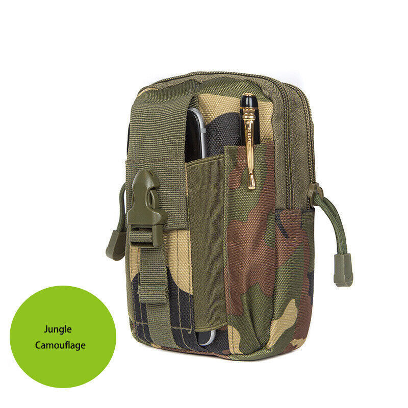 Men Tactical Bag Belt Waist Pack Pouch Military Running Pocket Camping Tool Bags
