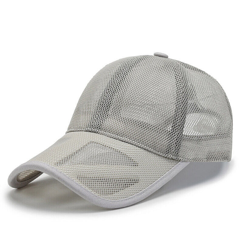 Trucker Cap Mesh Caps Snapback Hat Fishing Hat Full Hollow Outdoor Summer Caps