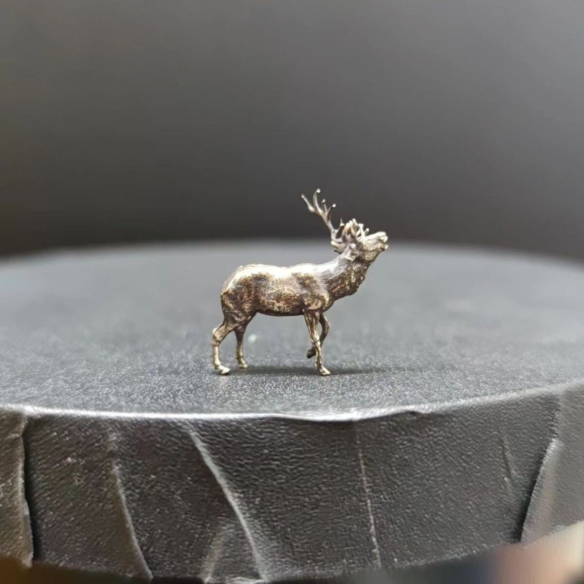 copper bonsai suiseki micro landscape decoration deer
