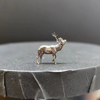 copper bonsai suiseki micro landscape decoration deer
