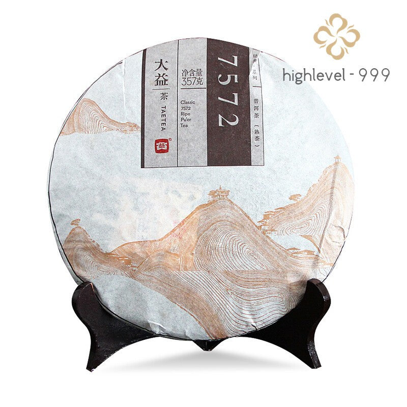 2014 China Menghai Dayi Classic 7572 Ripe Pu'er Tea 357g 1401 Puer Shu Tea Puerh
