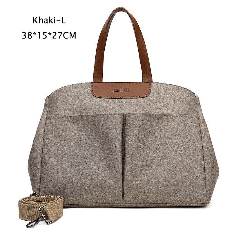 Mommy Diaper Bag Women's Shoulder Bag Mom Travel Stroller Bag Baby Storage Bag