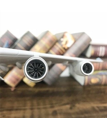47CM 1:150 KOREAN AIR BOEING 747-400 Airplane Landing Gears Resin Plane Model