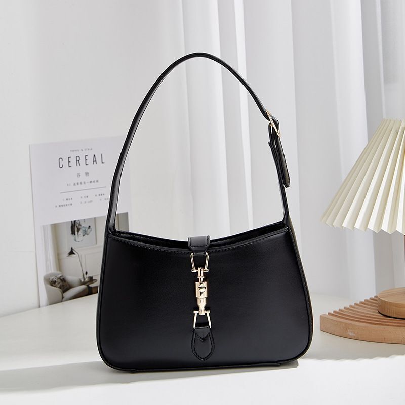 Bags Simple Purse Underarm Handbags Clutch Top Handle Bags Zipper Large Totes