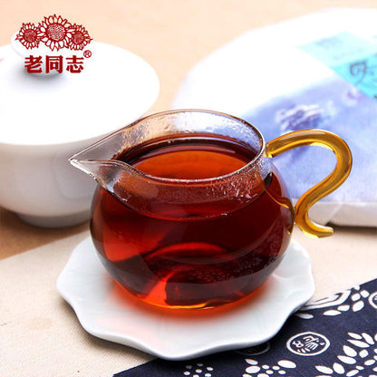 Haiwan Puer Cake 2016 "Winter" Dong Xue Shu Pu Erh Tea and Weight Loss Tea 400g
