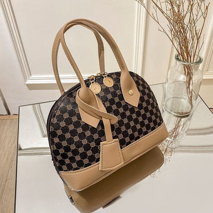 Shell Bag Shoulder Handbag Synthetic Bags Crossbody Pouch Totes 19*15*8 CM Plaid