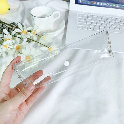 Transparent Cosmetic Bag Women Makeup Storage Clear Organize Multifunction Purse