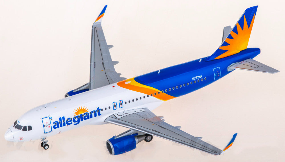 1:200 Geminijets Allegiant Airbus A320 N252NV Passenger Airplane Diecast Model