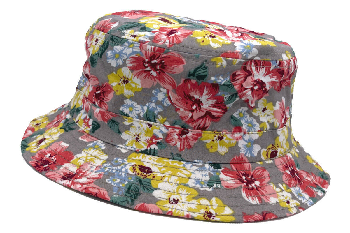 KB Ethos Bucket Fashion Print Hat Cap Unisex New Summer Easy ONE SIZE FIT