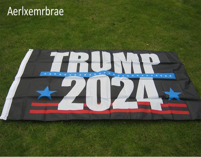Donald Trump Flag Aerlxemrbrae 150x90cm Trump 2024 Flag - Save America Again New