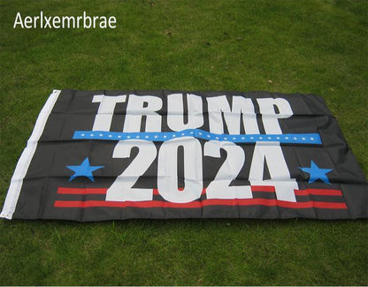 Donald Trump Flag Aerlxemrbrae 150x90cm Trump 2024 Flag - Save America Again New