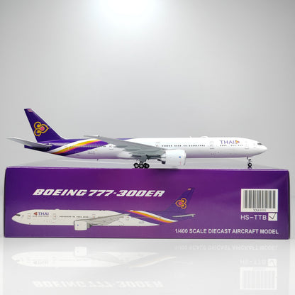 1:400 JC Wings THAI BOEING B777-300ER Passenger Airplane Diecast Model