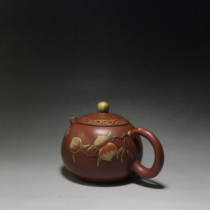 Chinese Yixing Zisha Clay Handmade Exquisite Teapot （西施壶 底款：周桂珍）