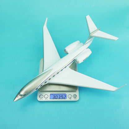 1:100 Gulfstream G650ER Private Jet Model Business Jet Gift Box 32cm/13inches