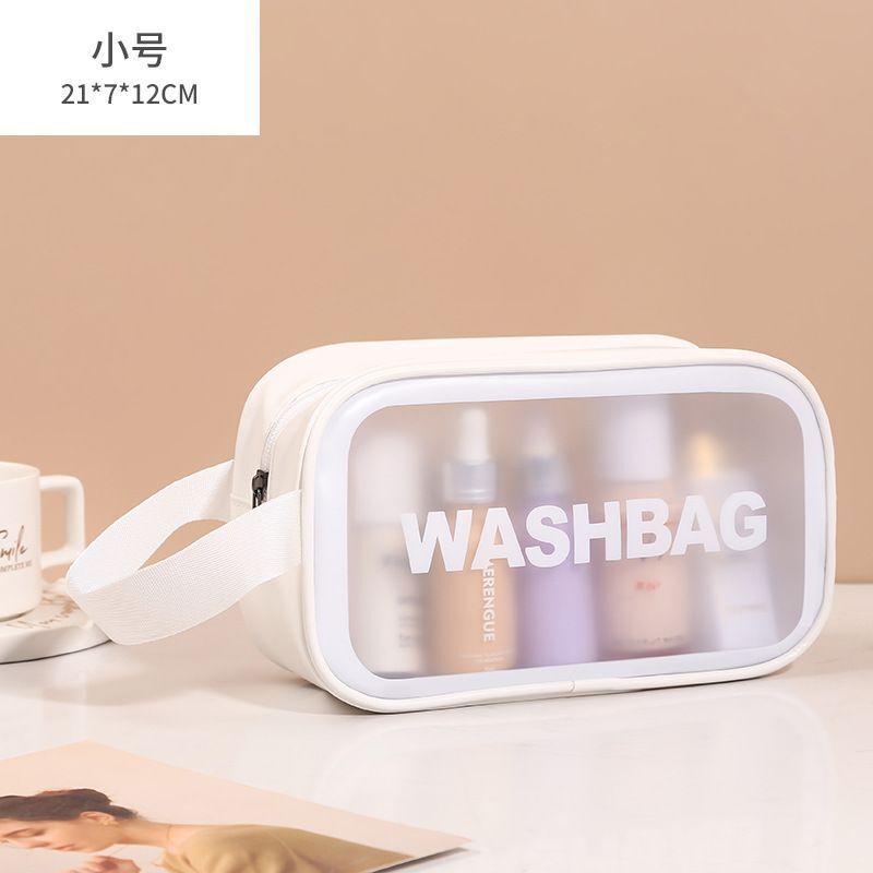 Transparent PVC Storage Bags Travel Organizer Makeup Bag Cosmetic Case Toiletry