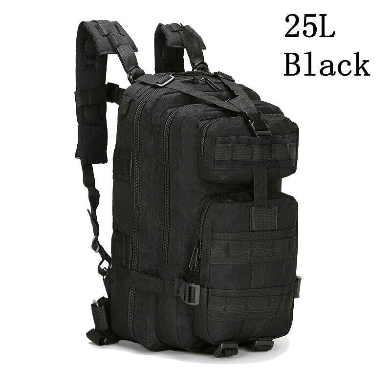 25L Military Rucksacks Tactical Assault Backpack 1000D Nylon Hunting Bag Sports