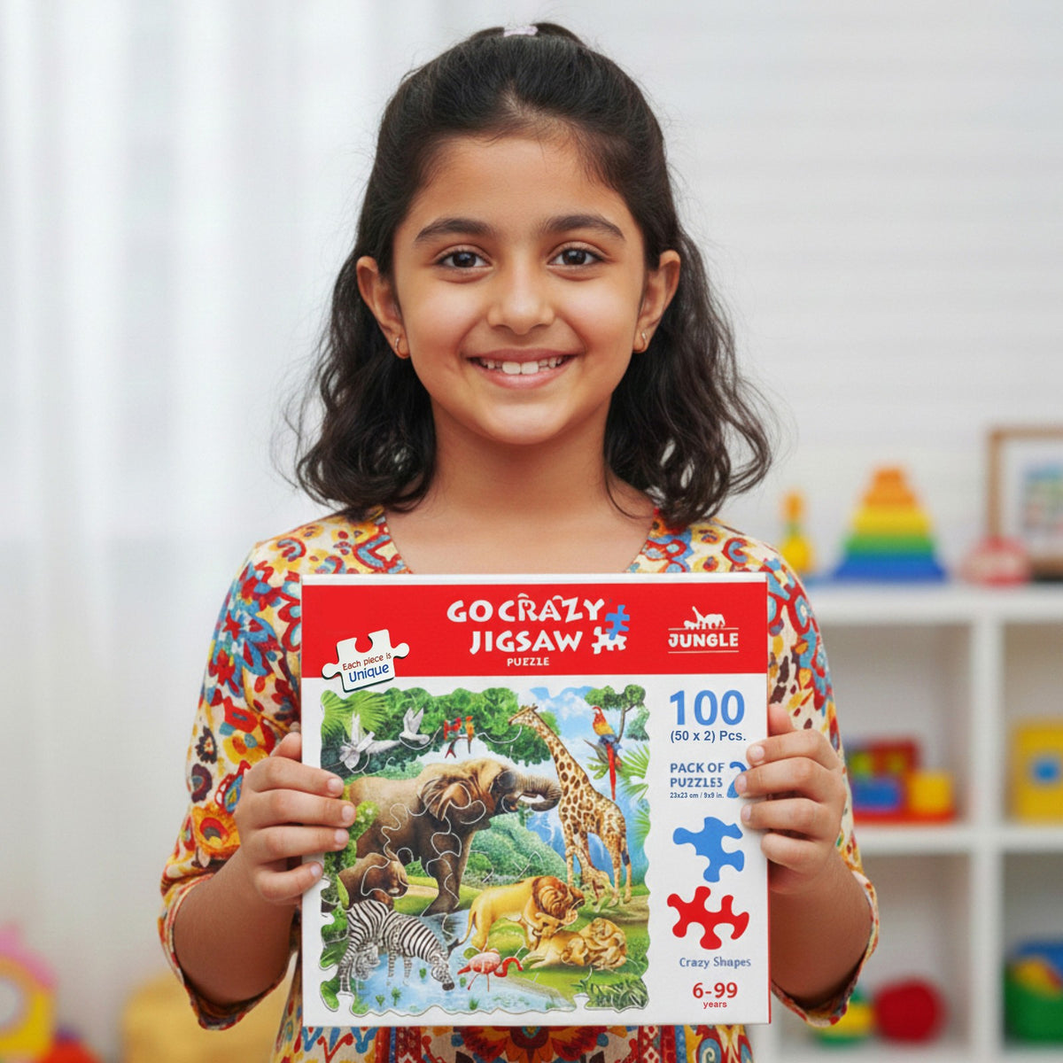 Kids Jigsaw Puzzle (Jungle Small)