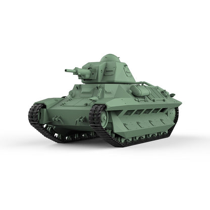 SSMODEL SS72795 1/72 Military Model Kit French R35 With FCM Turret Light Tank