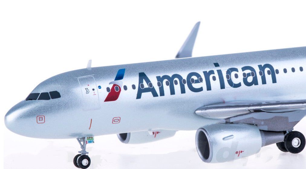 1:200 Herpa American AIRBUS A319 Passenger Airplane ABS Plastic Aircraft Model