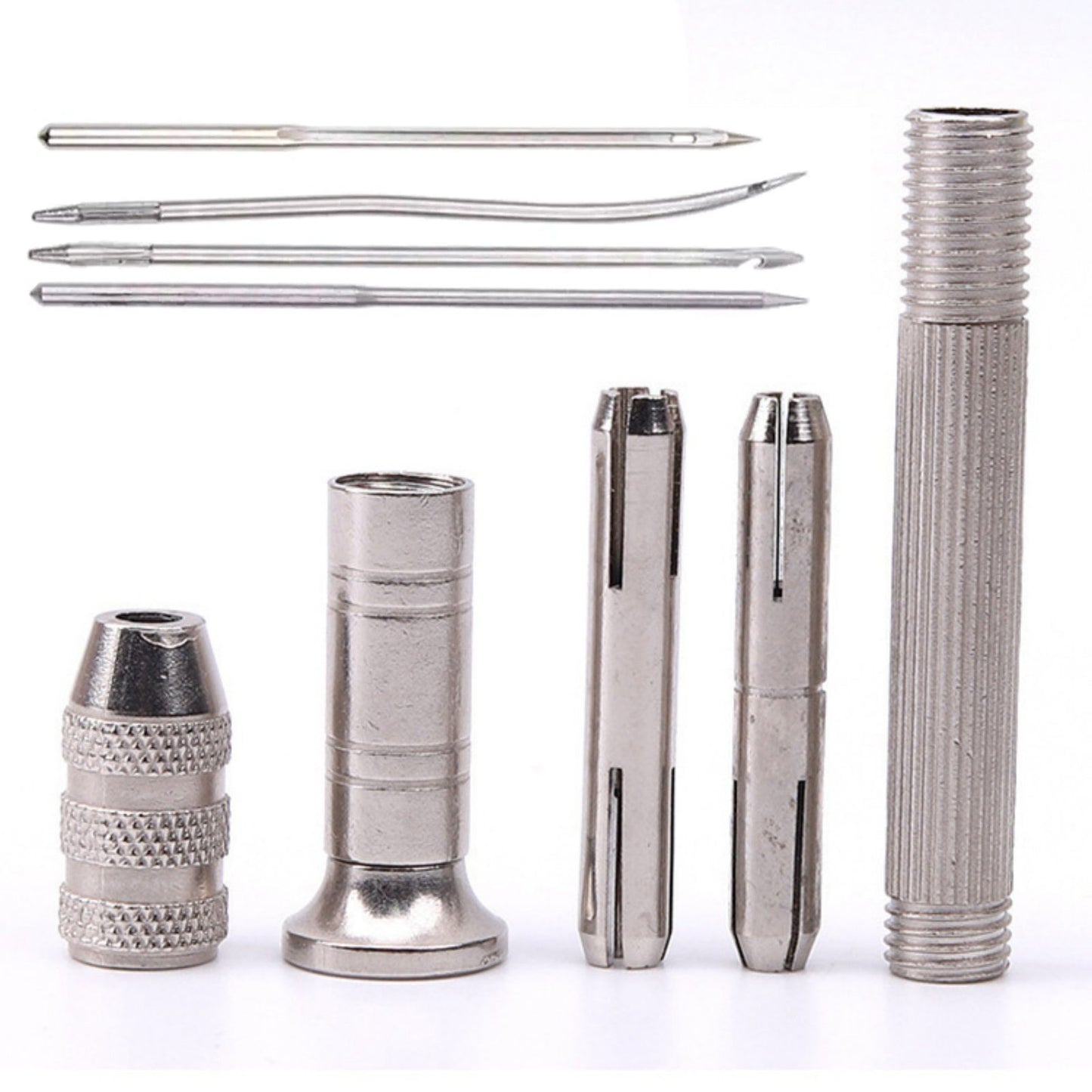 Leather Sewing Awl Set Replaceable Shoes Repair Punch Stitching Needle