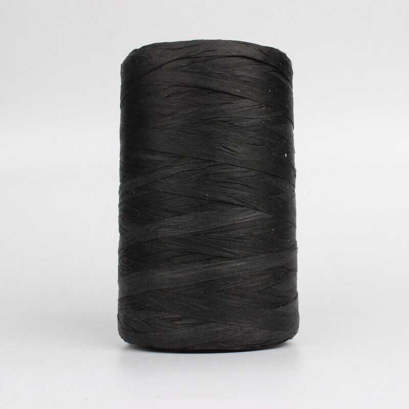 280M Organic Raffia Straw Rope Paper Yarn Crochet Knitting DIY Summer Hat Bag