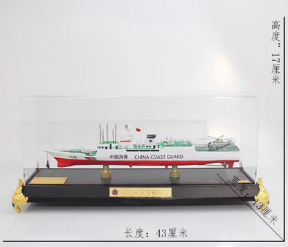 1:254 43CM 056 CHINA COAST GUARD Navy Warship Metal Diecast Battle Ship Model