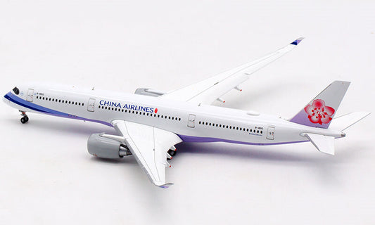 JC Wings CHINA AIRLINES FOR AIRBUS A350-900 B-18912 flaps down 1/400 Plane Model