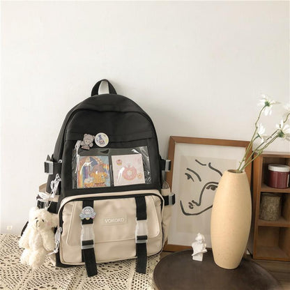 Women Backpack Waterproof School Bag Girl Student Bookbag Female Travel Bagpack