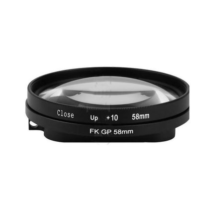 For Gopro Hero 5 Original Waterproof Housing 58MM 10X Close Up Macro Lens Filter