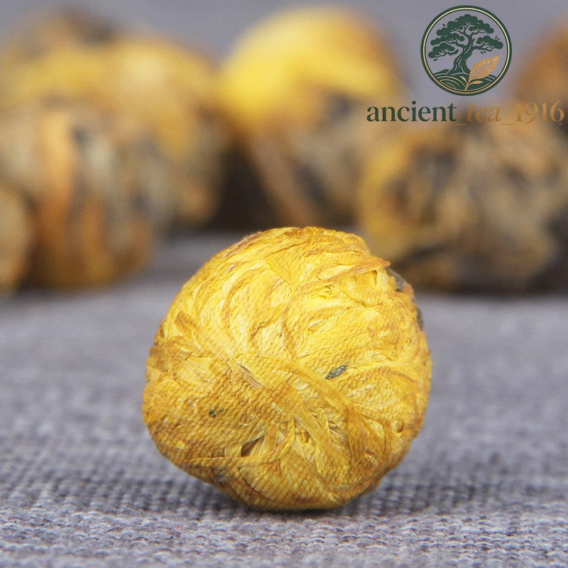 500g Yunnan Fengqing Dianhong Tea Handmade Chrysanthemum Dragon Ball Jinya Tea