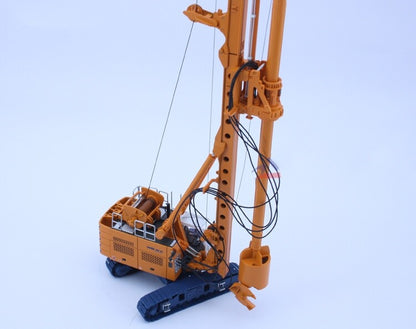 1:50 Bauer Drilling Rig BG30 Equipment Drilling Rig Construction Diecast Model