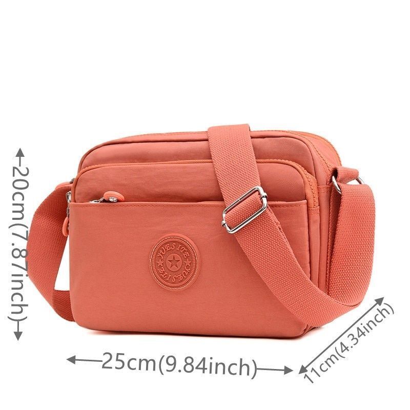 Messenger Bag Small Nylon Shoulder Bag Crossbody Purse Luxury Tote Handbag Flap