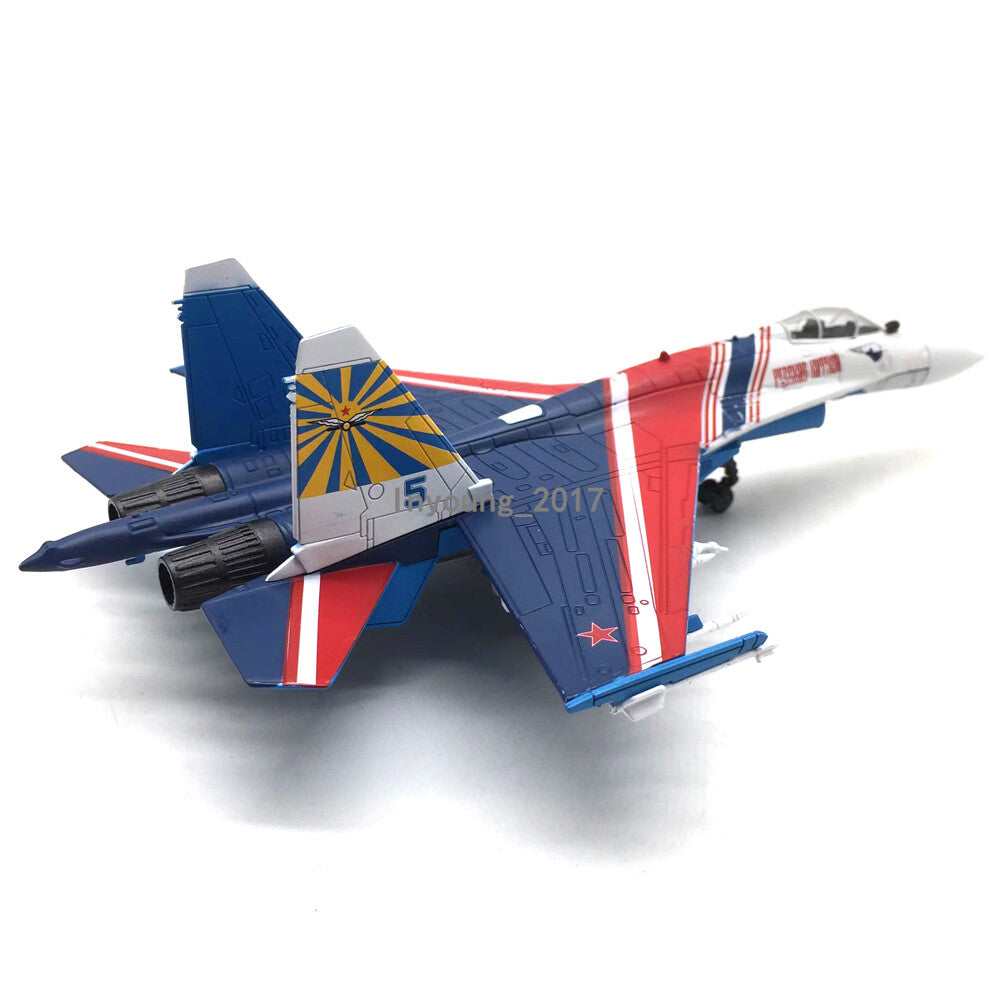 1/100 SU-35 Super Flanker 2014 Russian Air Force Plane Diecast Airplane Model