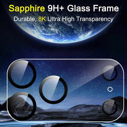 6 Pack Camera Lens Protector for Iphone 17 Pro Accessories, Phone Case Friendly,