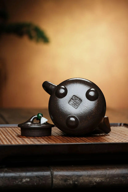 200cc Yixing purple clay teapot handmade small capacity tea pot Kung Fu Teapot