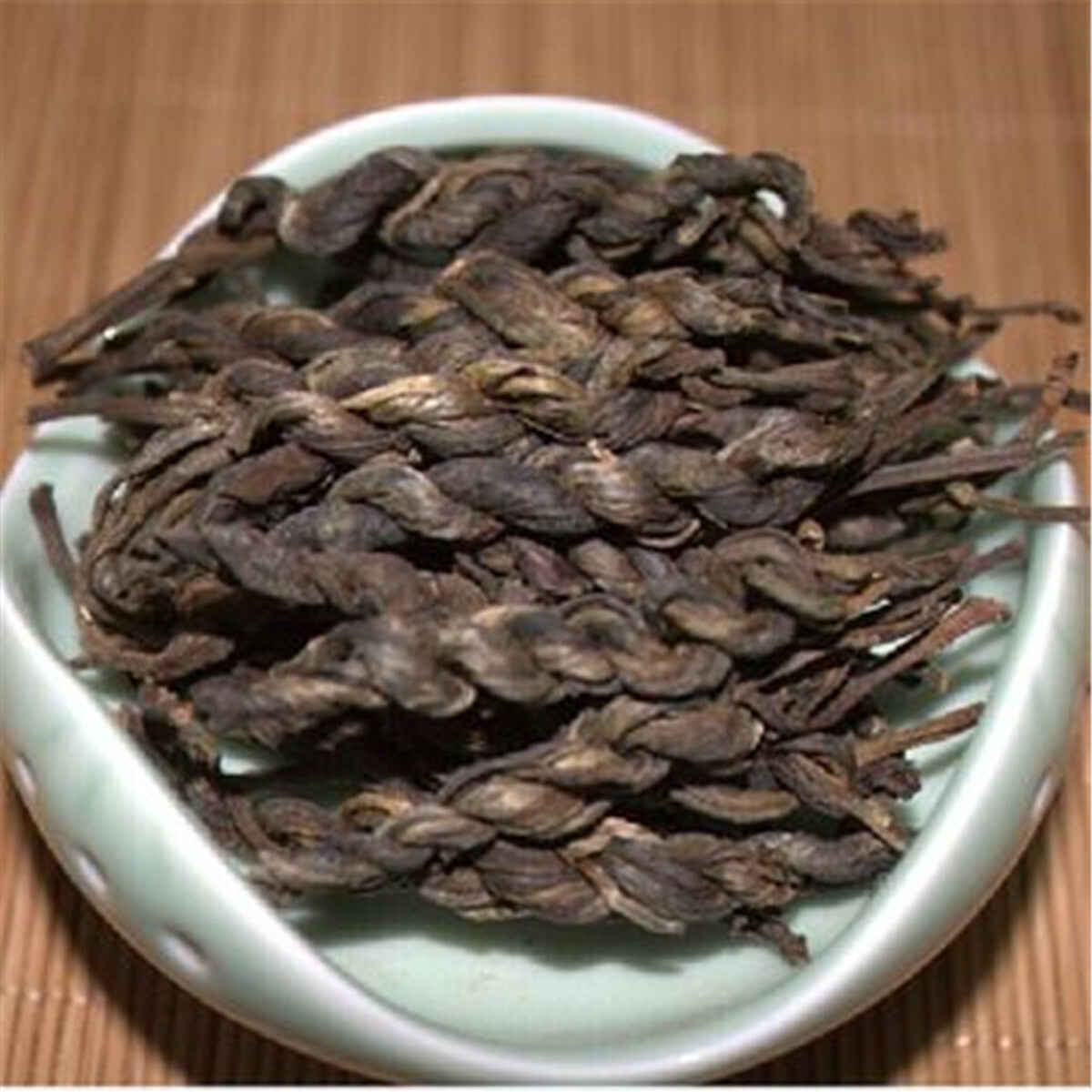 High Quality Yunnan Snowy Handmade Plait Puer Tea Cha Pu-Erh Tea Healthy Food