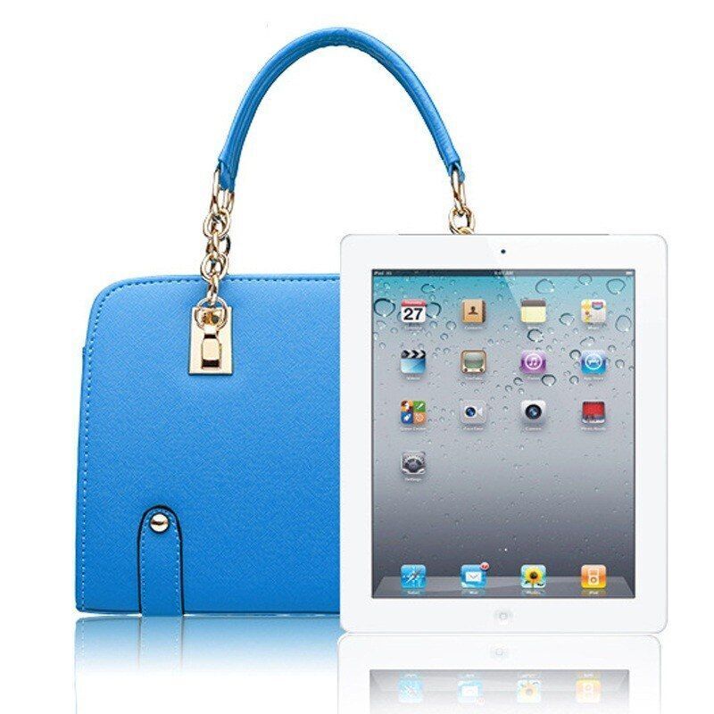 Luxury Handbag Leather Messenger Bags Large Capacity Bag Shell Purse 30*12*20 CM