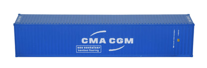 1:87 CMA CGM 40GP Metal Shipping Container Model Toy Home Office Decor Gift